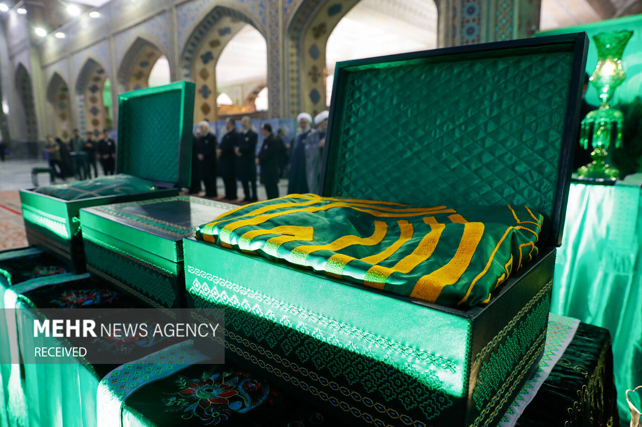 اهتزاز پرچم سبز رضوی 