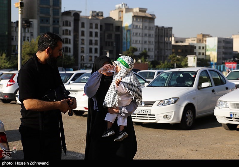 اجتماع شیرخوارگان عاشورایی در مصلای تهران 