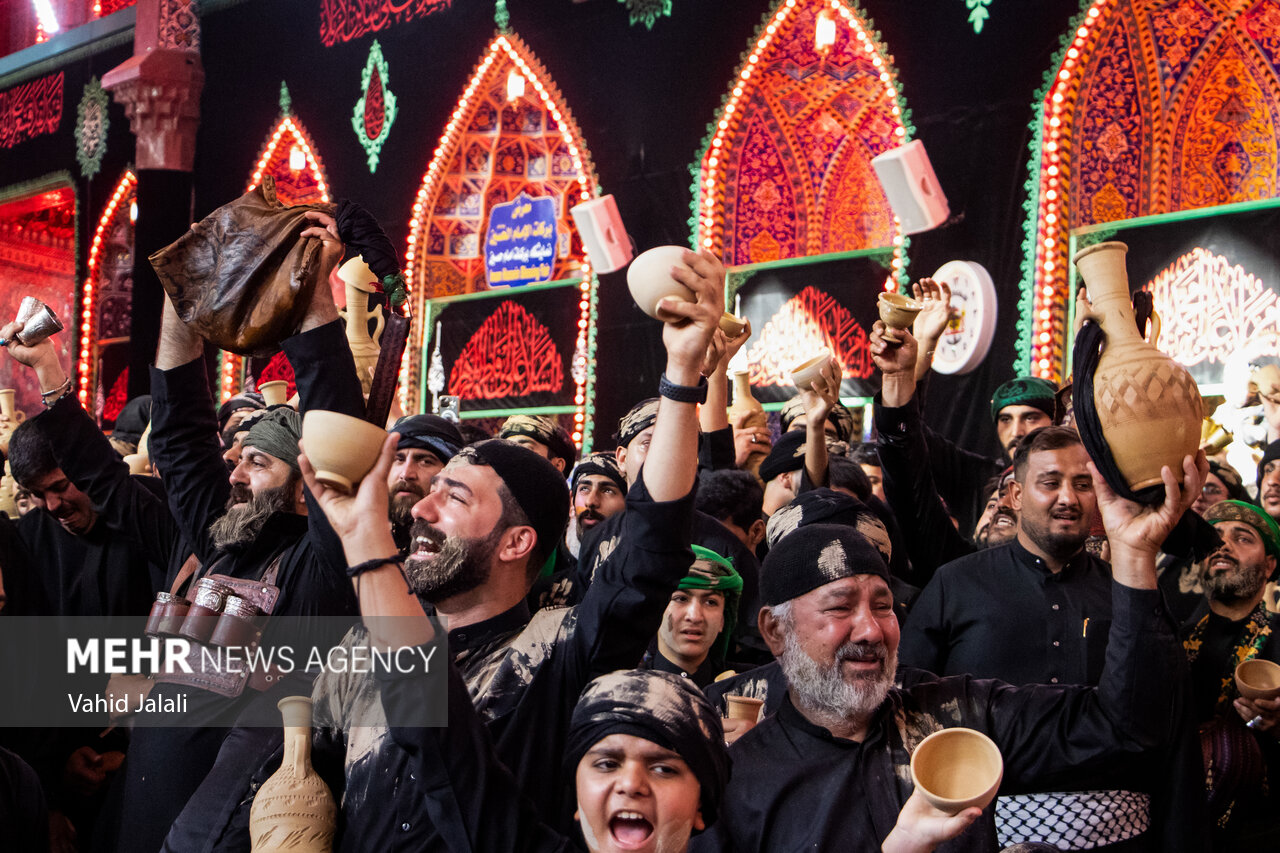 شب عاشورای حسینی در کربلای معلی