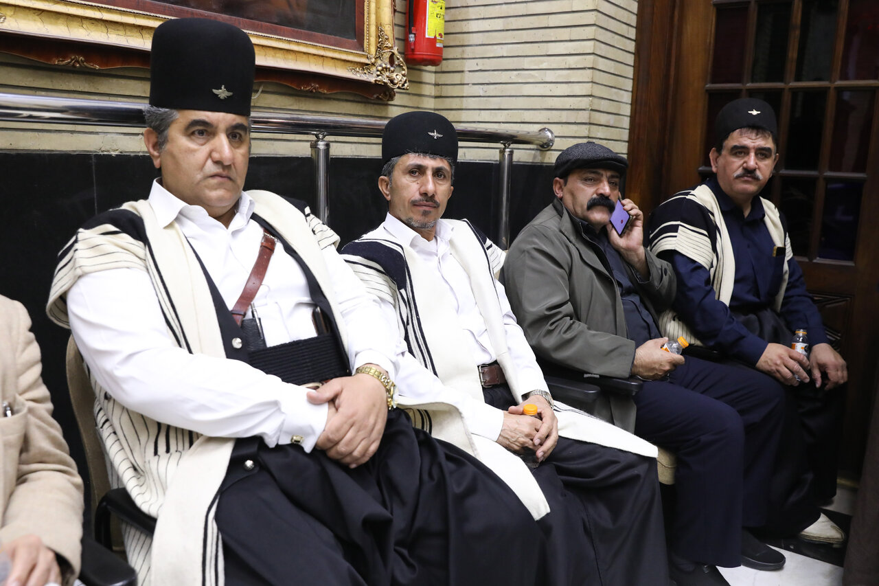 مراسم ختم پدر نماینده مسجد سلیمان با حضور قالیباف