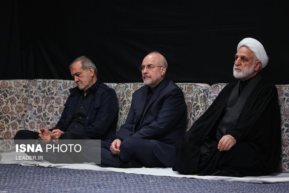 سومین شب مراسم عزاداری در حسینیه امام خمینی(ره)