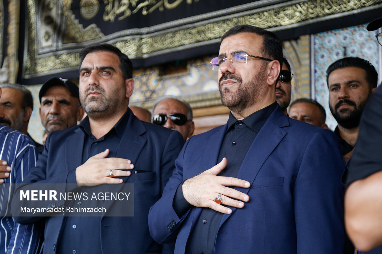 عزاداری عاشورای حسینی در حرم شاهچراغ (ع)