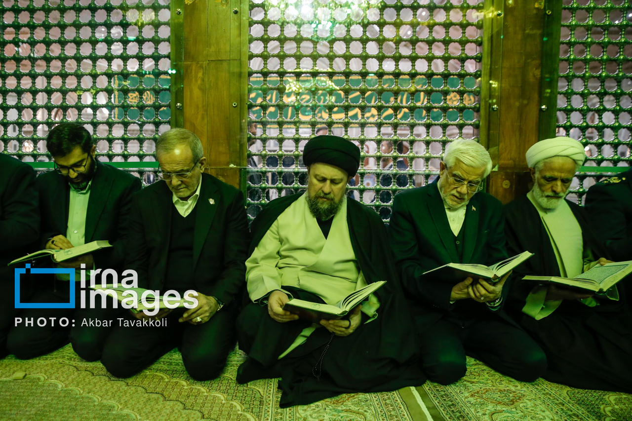 تجدید میثاق هیأت دولت با آرمان‌های امام راحل (ره)