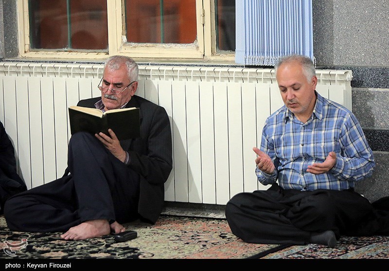 مراسم احیای شب قدر در مسجد جمکران 