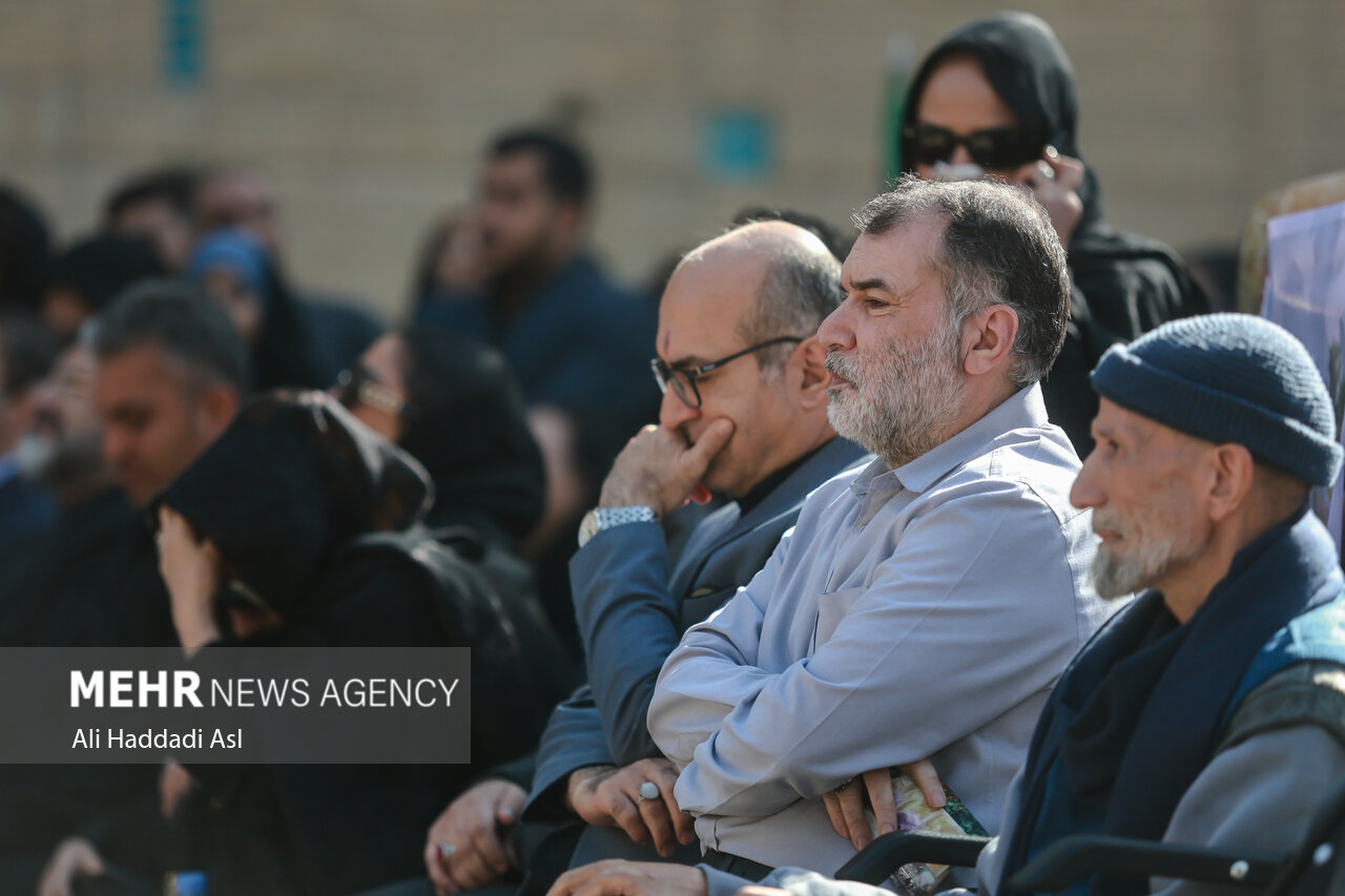 مراسم تشییع پیکر محمد کاسبی