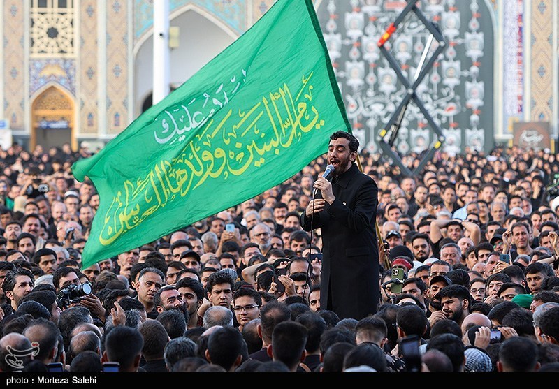مراسم چهارپایه خوانی روز شهادت امام رضا(ع)