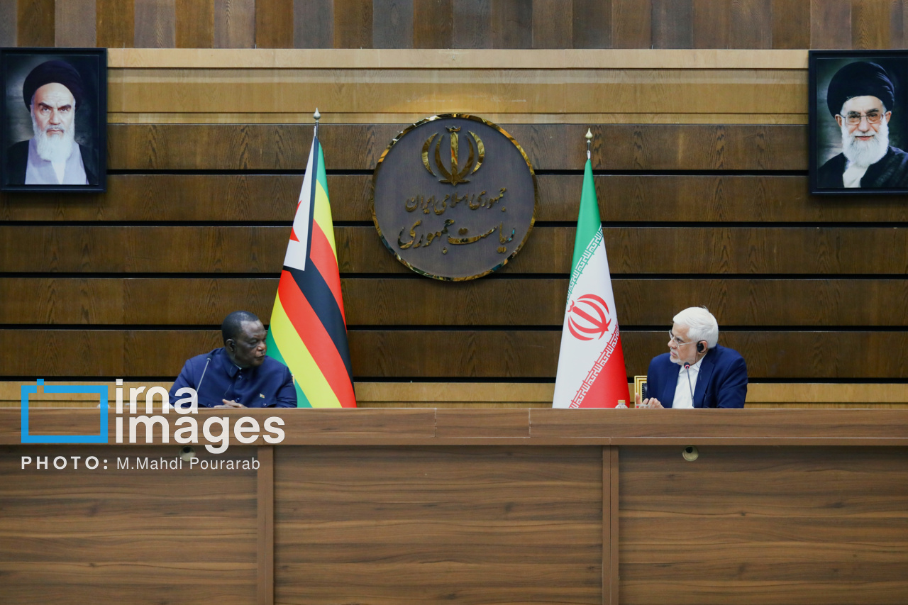 دیدار معاونین اول روسای جمهور ایران و زیمبابوه