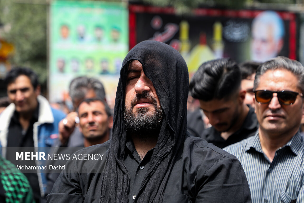 اجتماع عاشوراییان اردبیل در روز تاسوعا