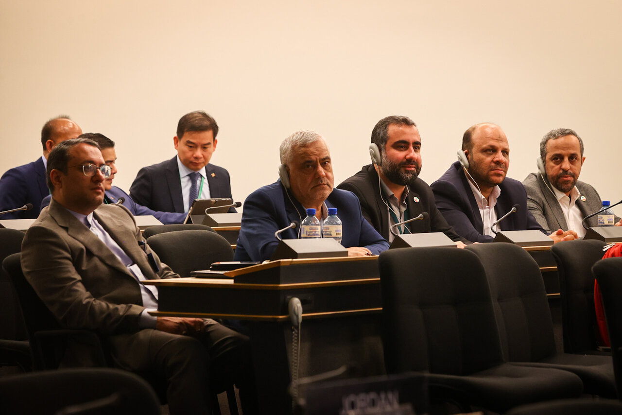 سخنرانی قالیباف در ششمین کنفرانس رؤسای مجالس جهان