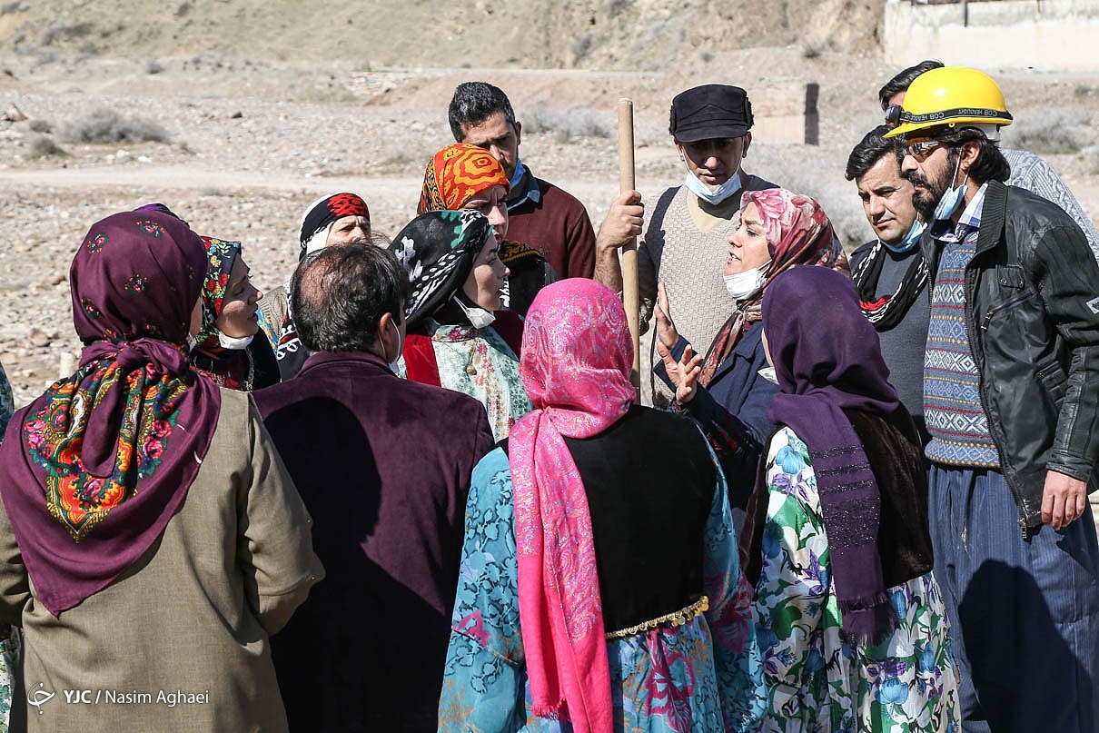 پشت صحنه سریال «نون خ»