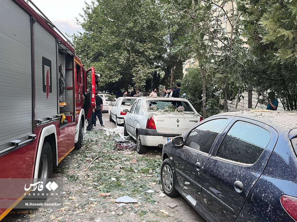 حمله رژبم صهیونیستی به برخی مناطق در تهران