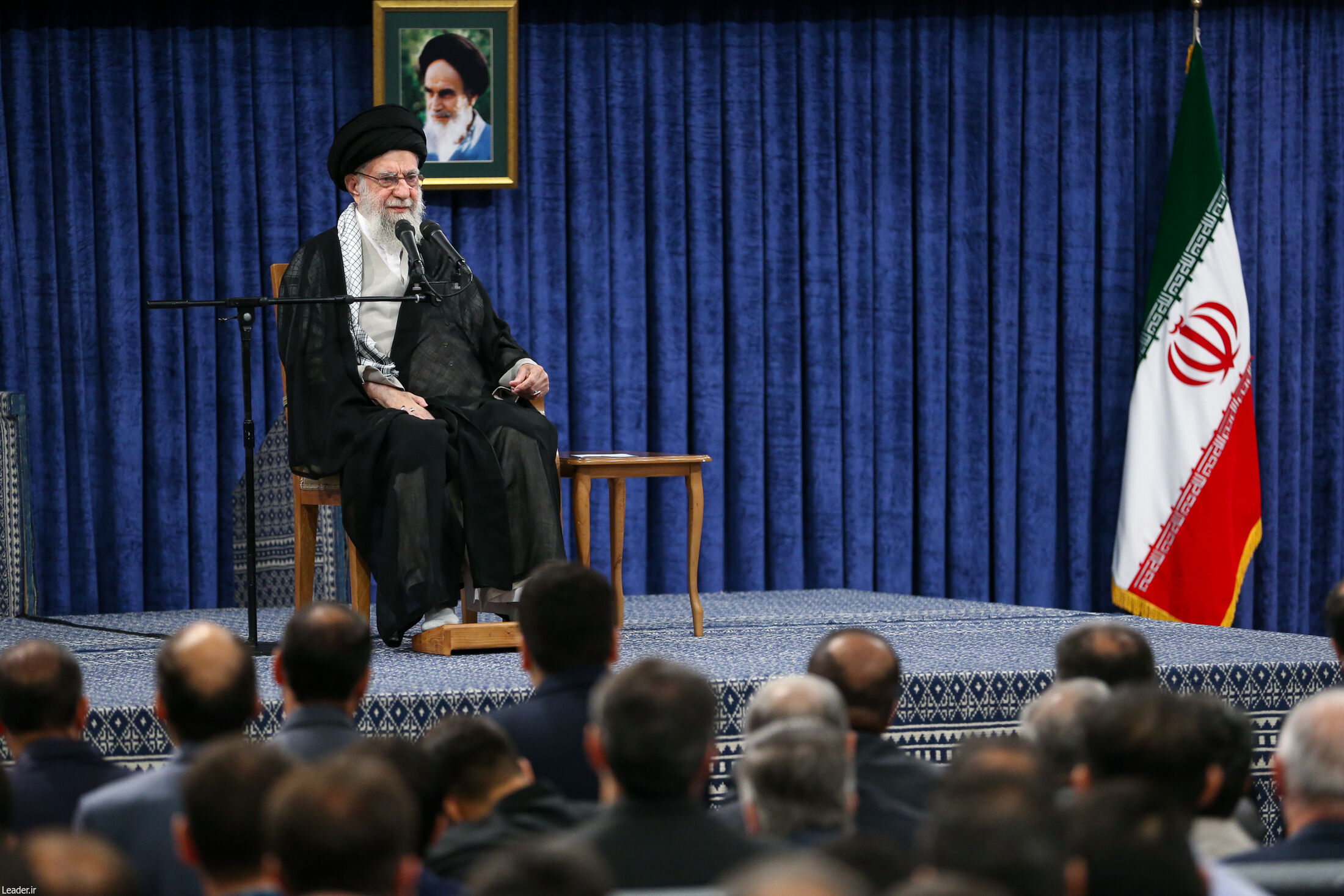 مراسم بزرگداشت شهدای خدمت با حضور رهبر انقلاب 