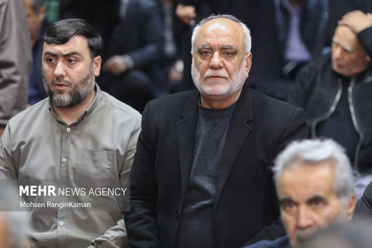 مراسم ختم والده سردار کوثری