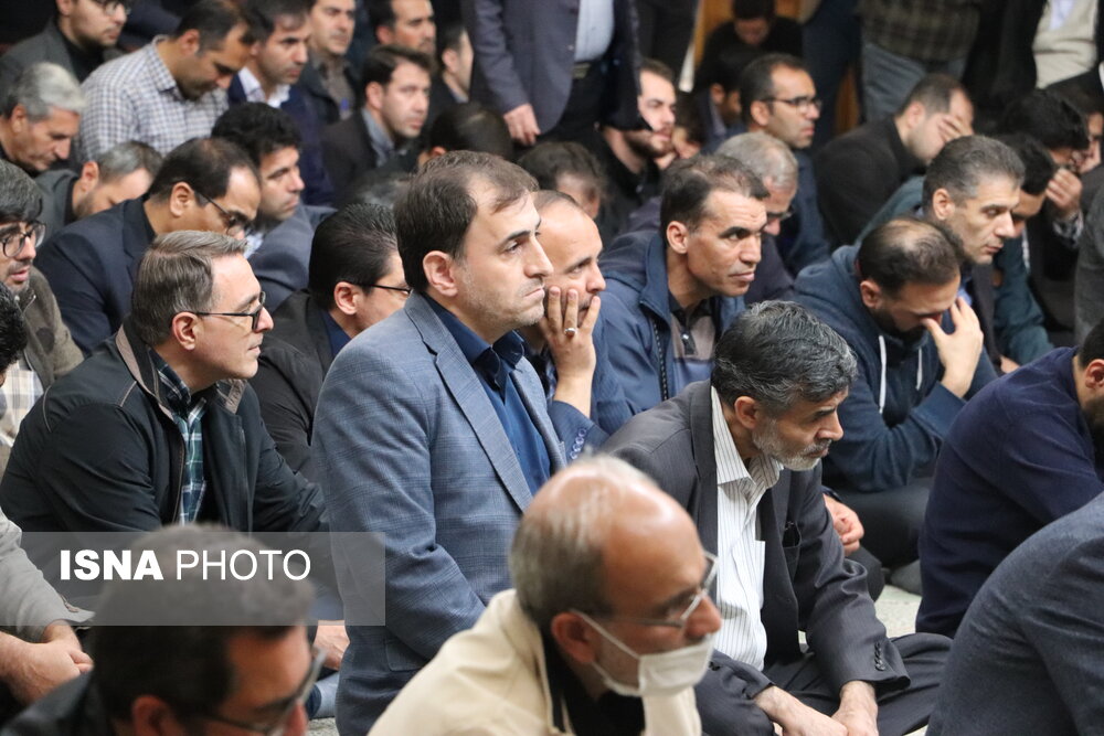 عزاداری دانشگاهیان دانشگاه تبریز 