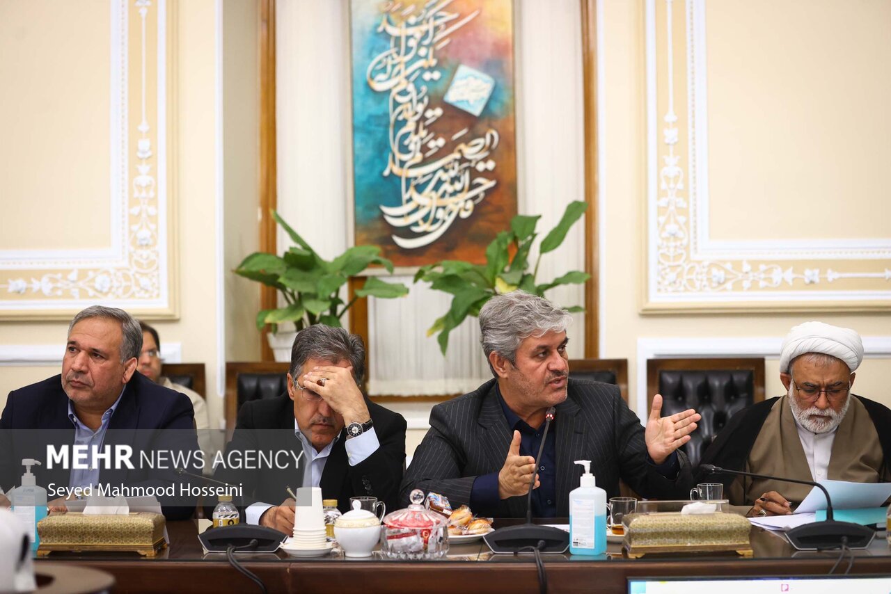 نشست شورای هماهنگی مجلس با حضور قالیباف