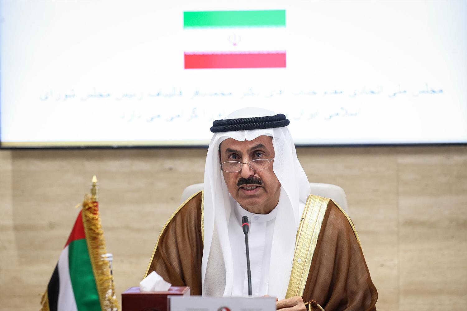 نشست دوجانبه رؤسای مجالس و نشست هیئت‌های‌پارلمانی ایران و امارات