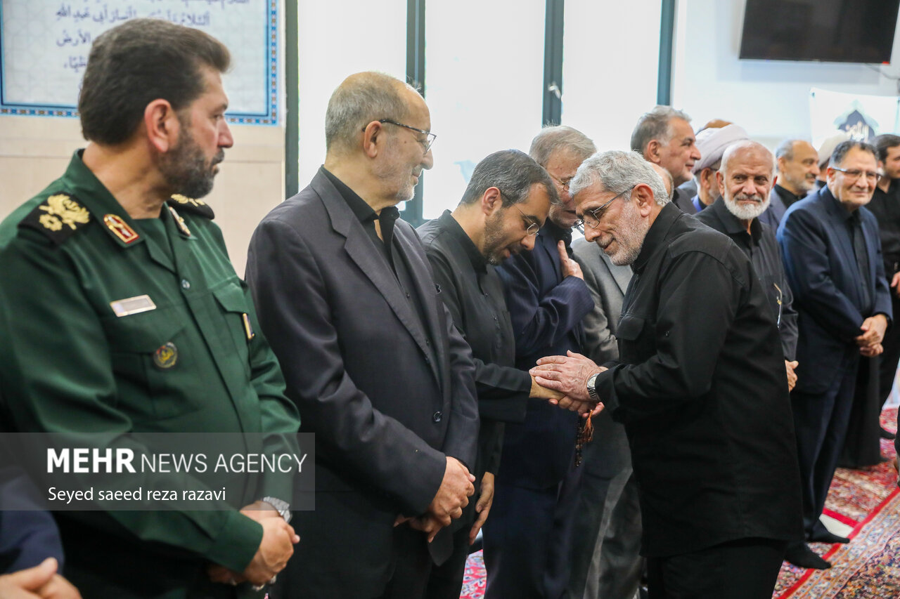 مراسم اربعین شهادت سردارسپهبد شهید غلامعلی رشید