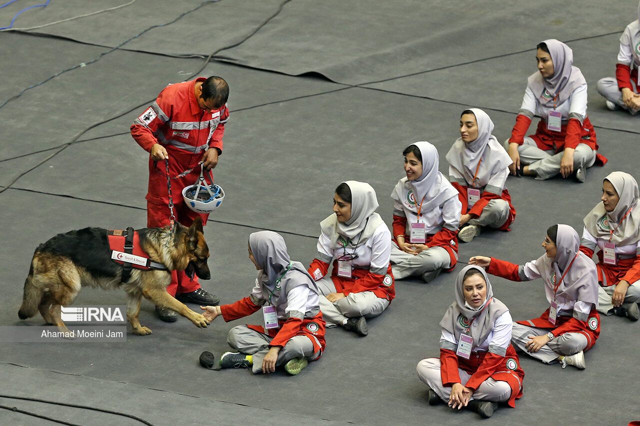 حضور رئیسی در مراسم روز جهانی صلیب سرخ و هلال احمر