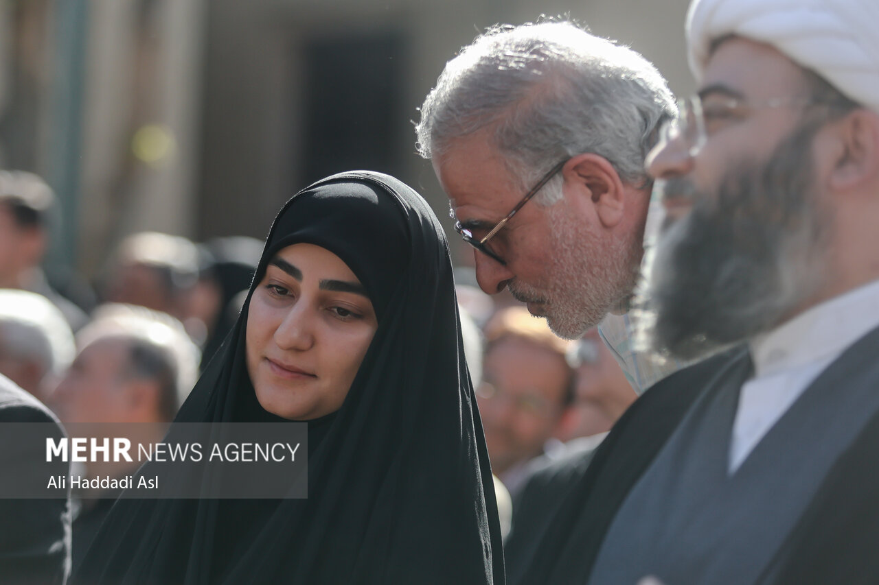 مراسم تشییع پیکر محمد کاسبی