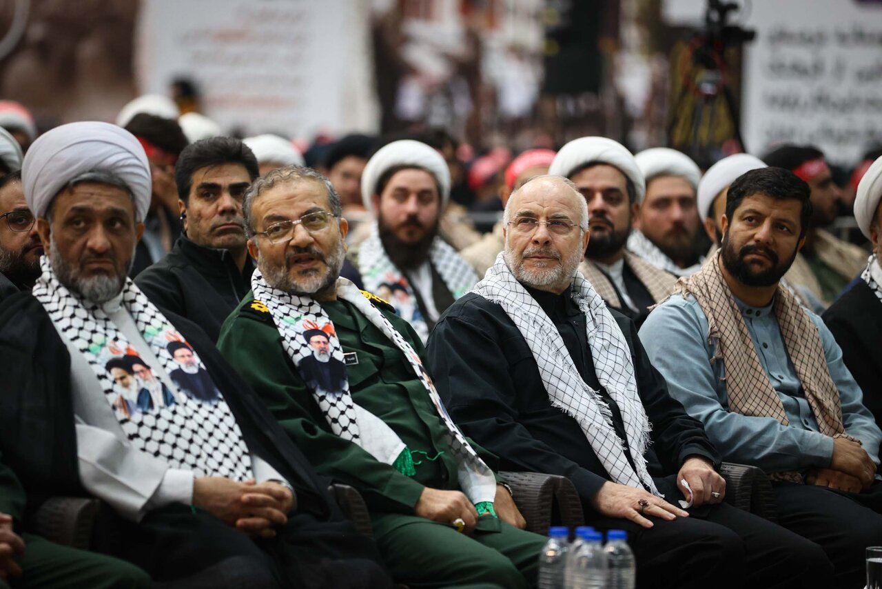 قالیباف در کنگره ۳۰۰۰ نفری مسئولان بسیج دانشجویی 