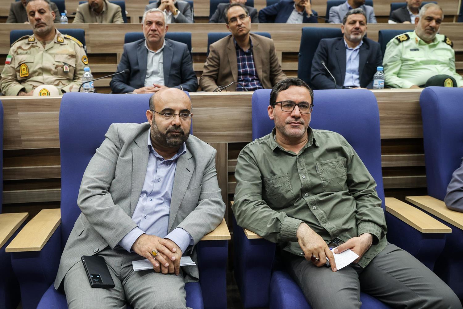 حضور قالیباف در نشست شورای اداری استان خراسان شمالی