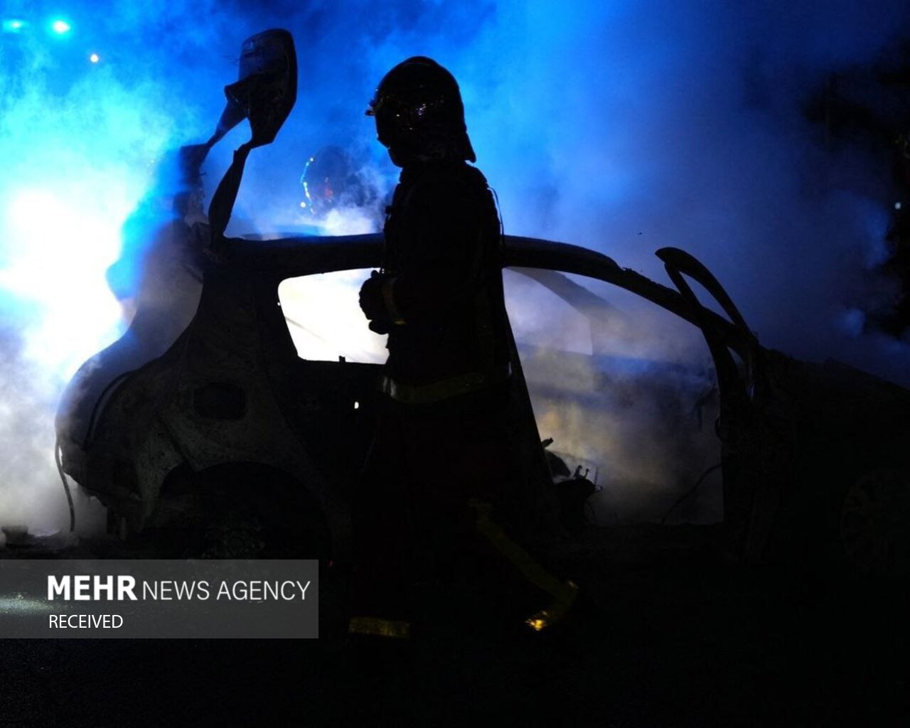 درگیری پلیس با مردم در فرانسه