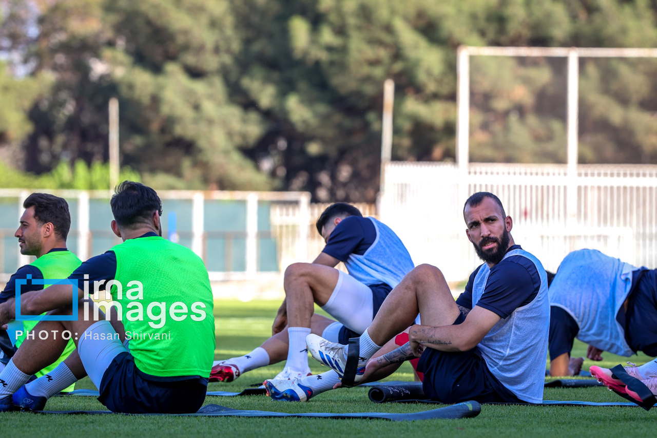تمرین «تیم ملی» فوتبال