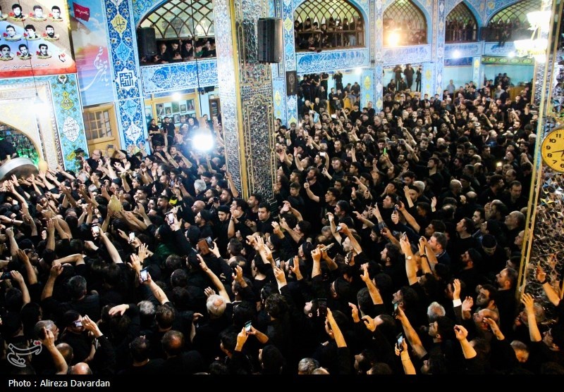 آیین طشت گذاری در اردبیل