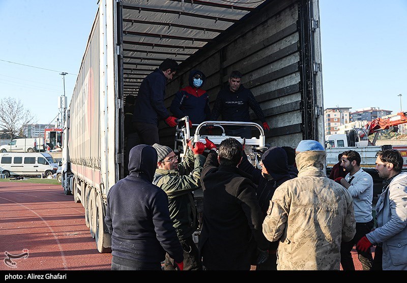  برپایی بیمارستان سیار ارتش در جنوب ترکیه