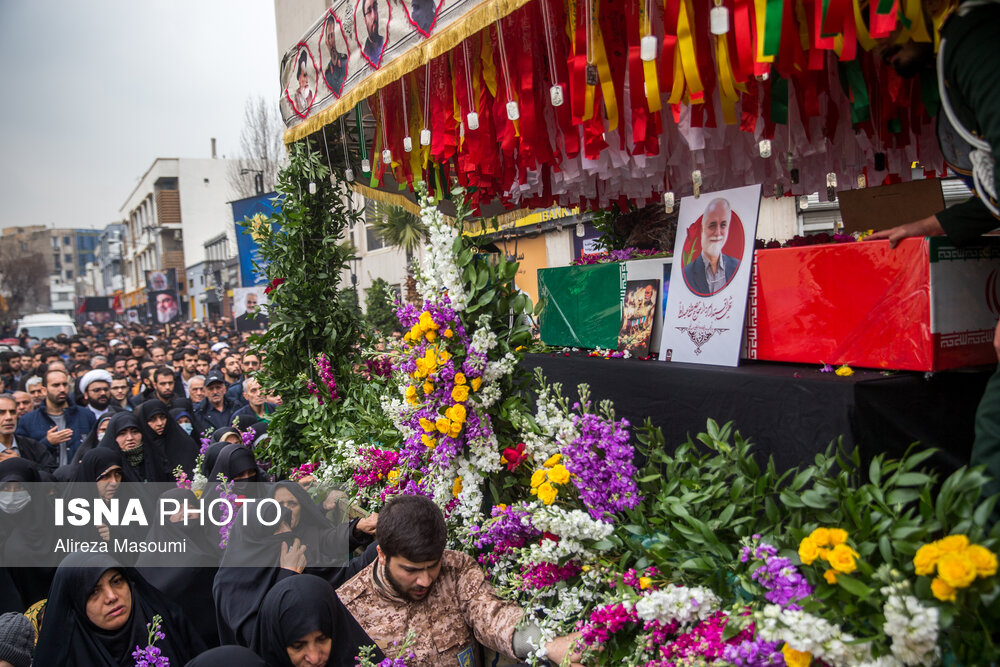 مراسم تشییع پیکر شهید مصطفی عبداللهی