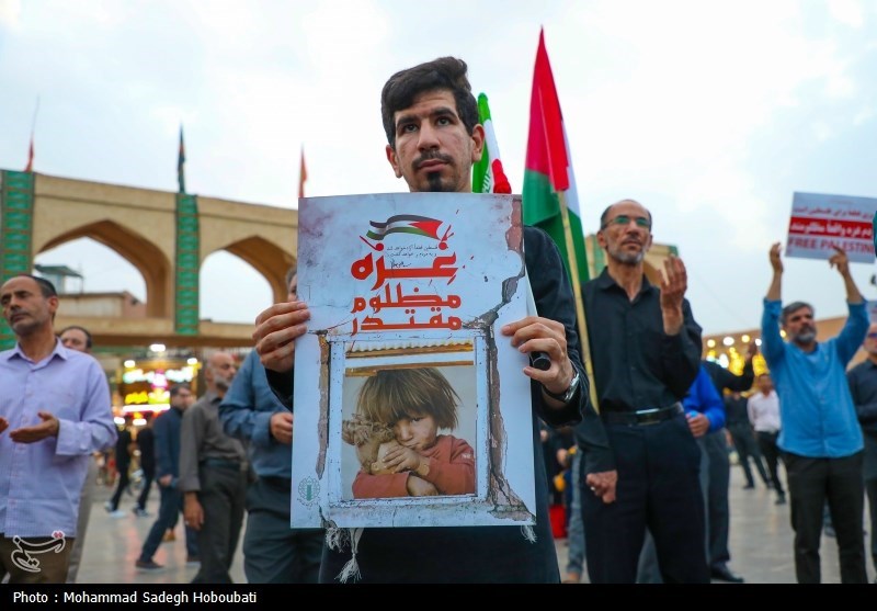 تجمع مردمی در پی محکومیت ترور شهید اسماعیل هنیه 