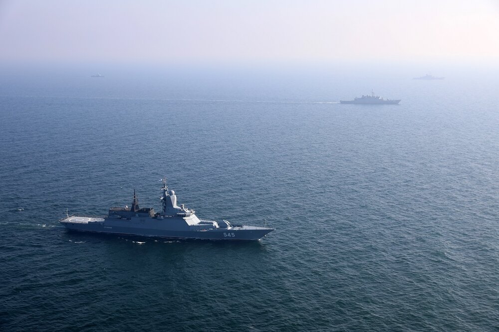 رزمایش مرکب دریایی ایران و روسیه 