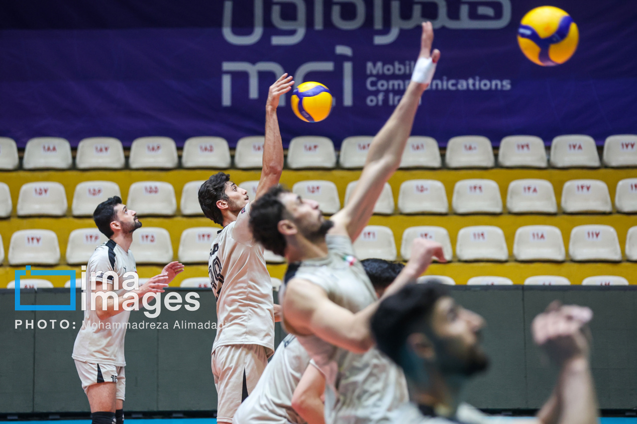 تمرین تیم ملی والیبال