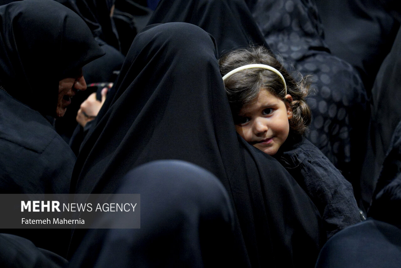 مراسم عزاداری دهه دوم محرم در دانشگاه تهران