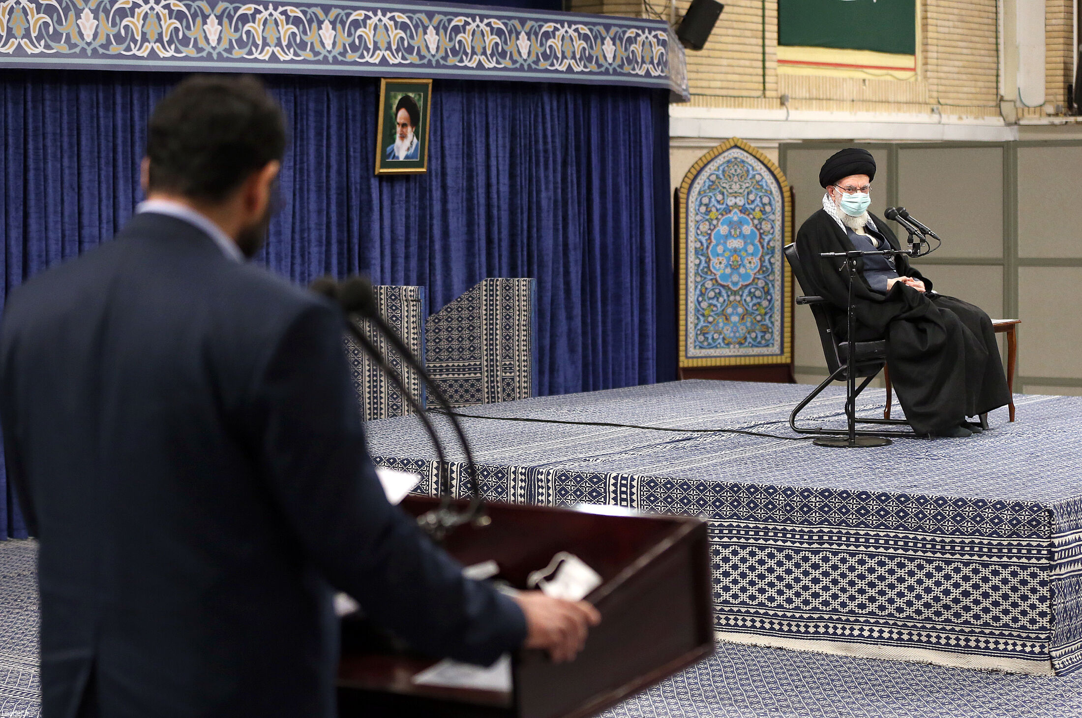 تصاویری از دیدار کارآفرینان، تولیدکنندگان و دانش بنیان‌ها با رهبر انقلاب