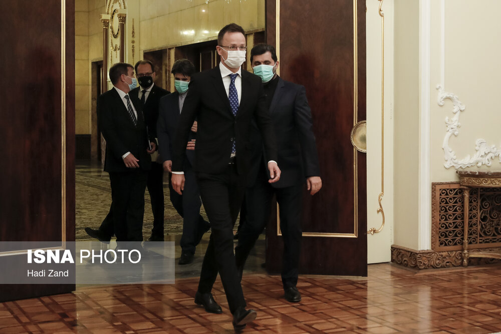 دیدار وزیر خارجه و تجارت مجارستان با رییس جمهوری