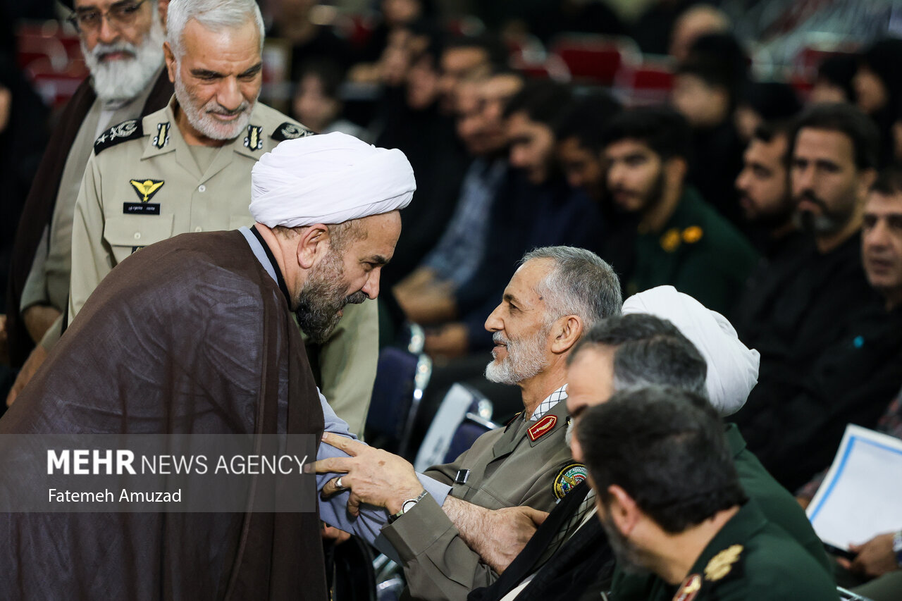 مراسم اربعین شهدای اقتدار ایران