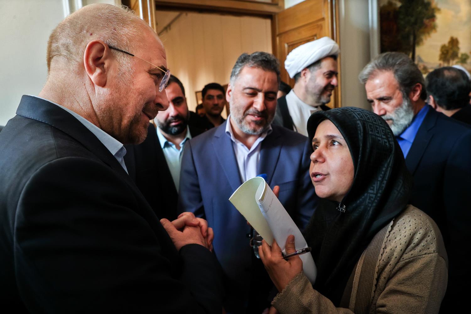 قالیباف در آیین رونمایی از تازه‌های نشر کتابخانه مجلس