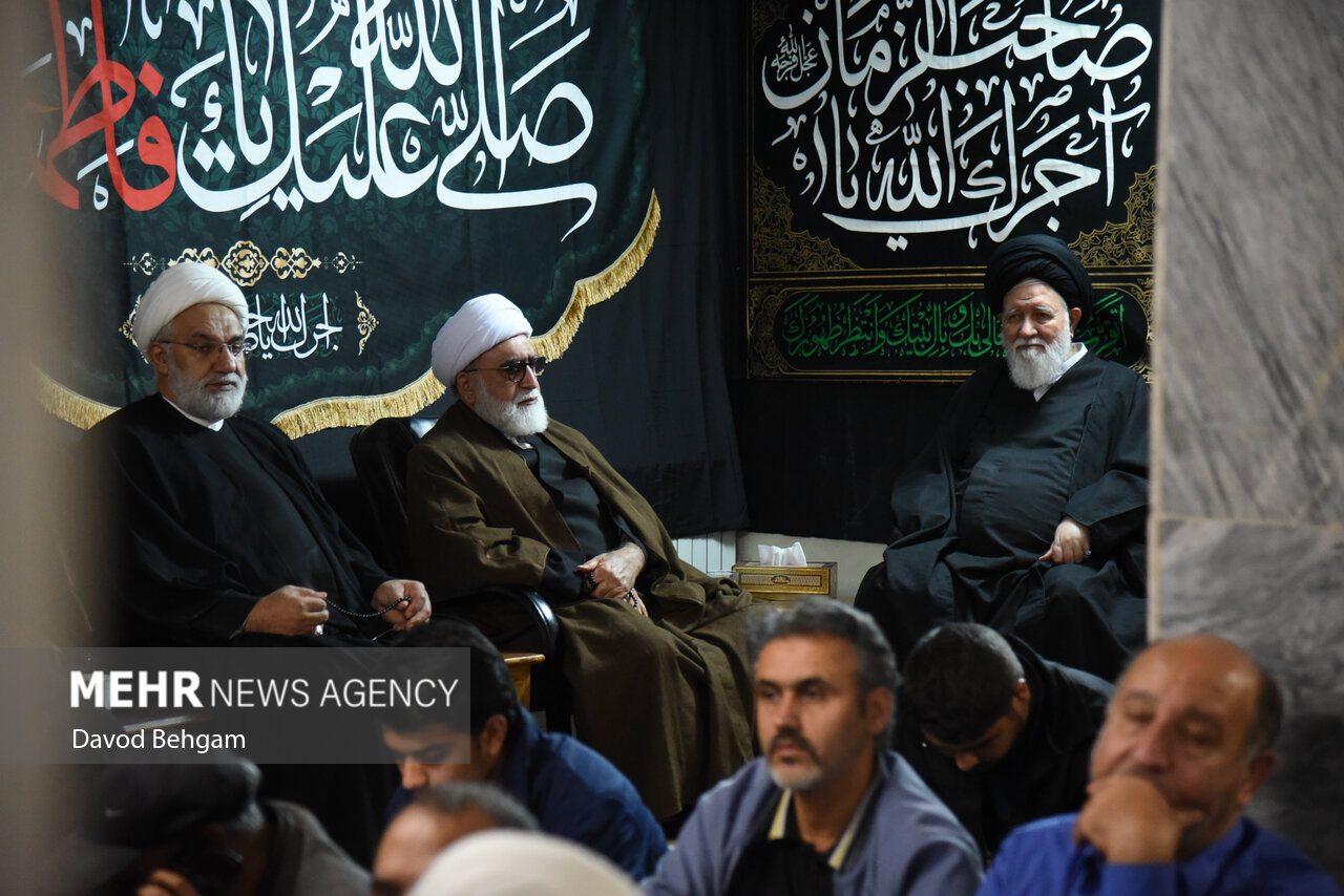 مراسم عزاداری ایام فاطمیه در مشهد