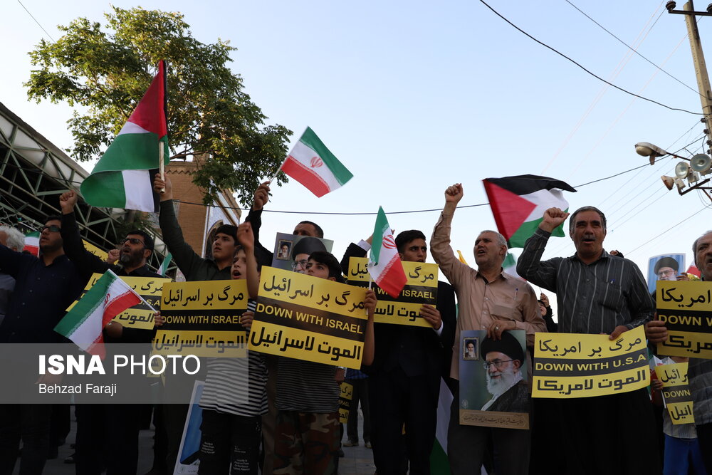 تجمع مردم ایران در اعتراض به شهادت اسماعیل هنیه