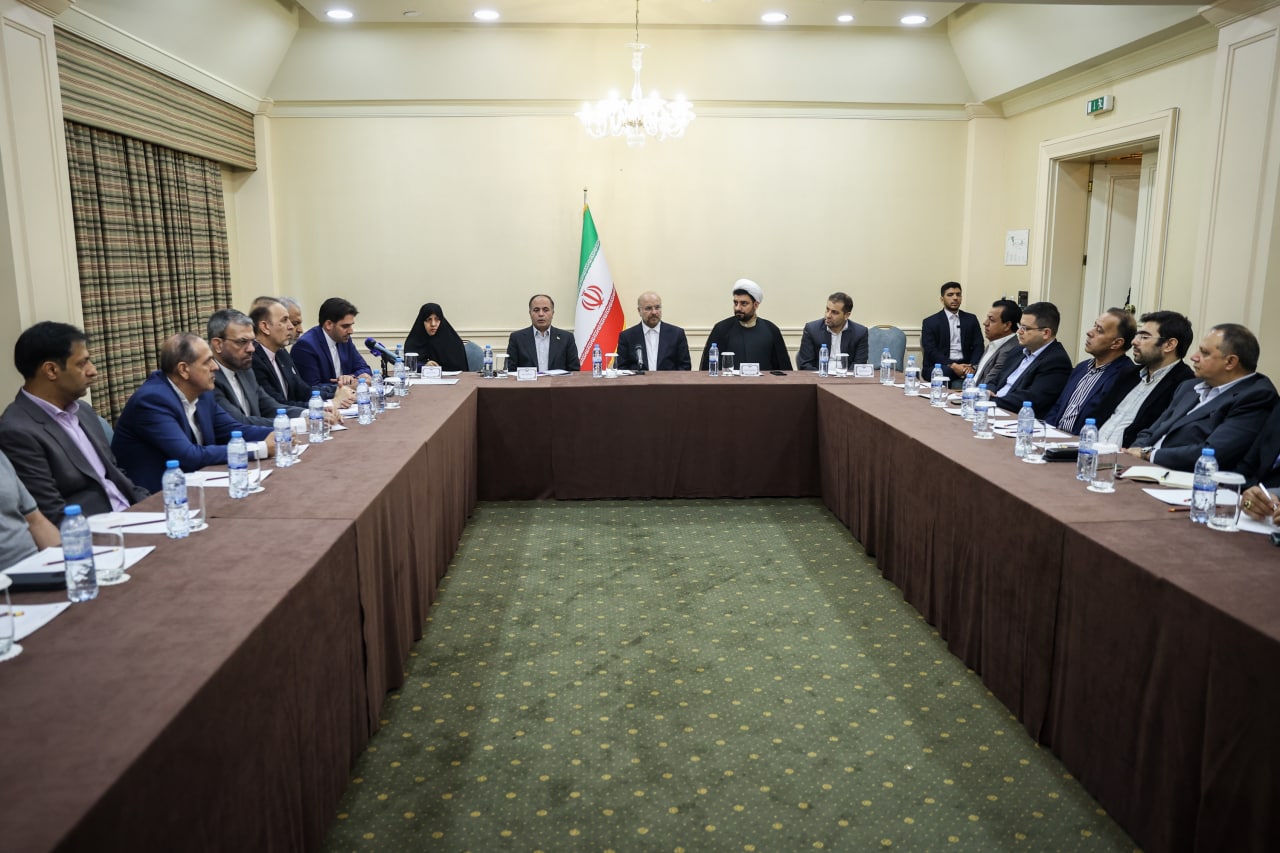 دیدار قالیباف با تجار و بازرگانان ایرانی و ازبکستانی