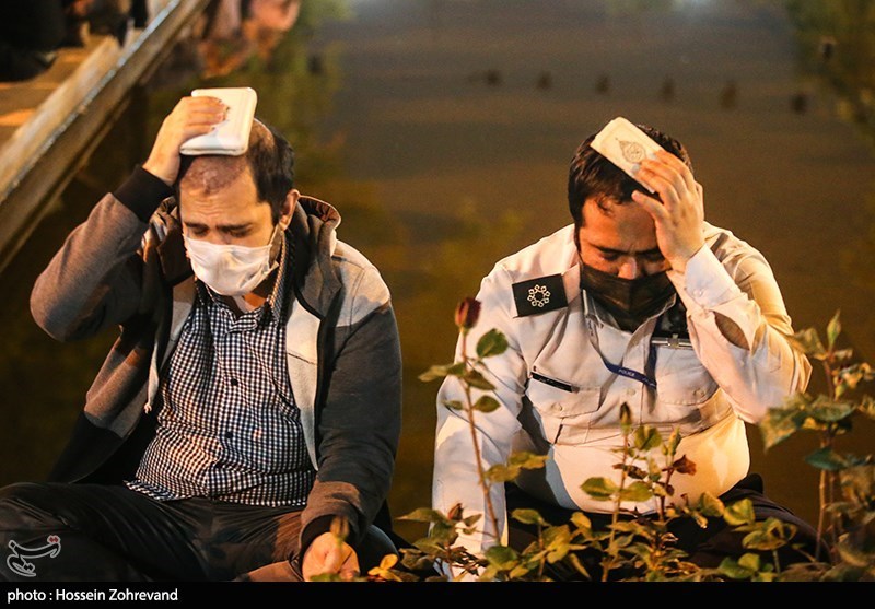  مراسم احیای شب بیست و یکم ماه رمضان در مسجد ارک
