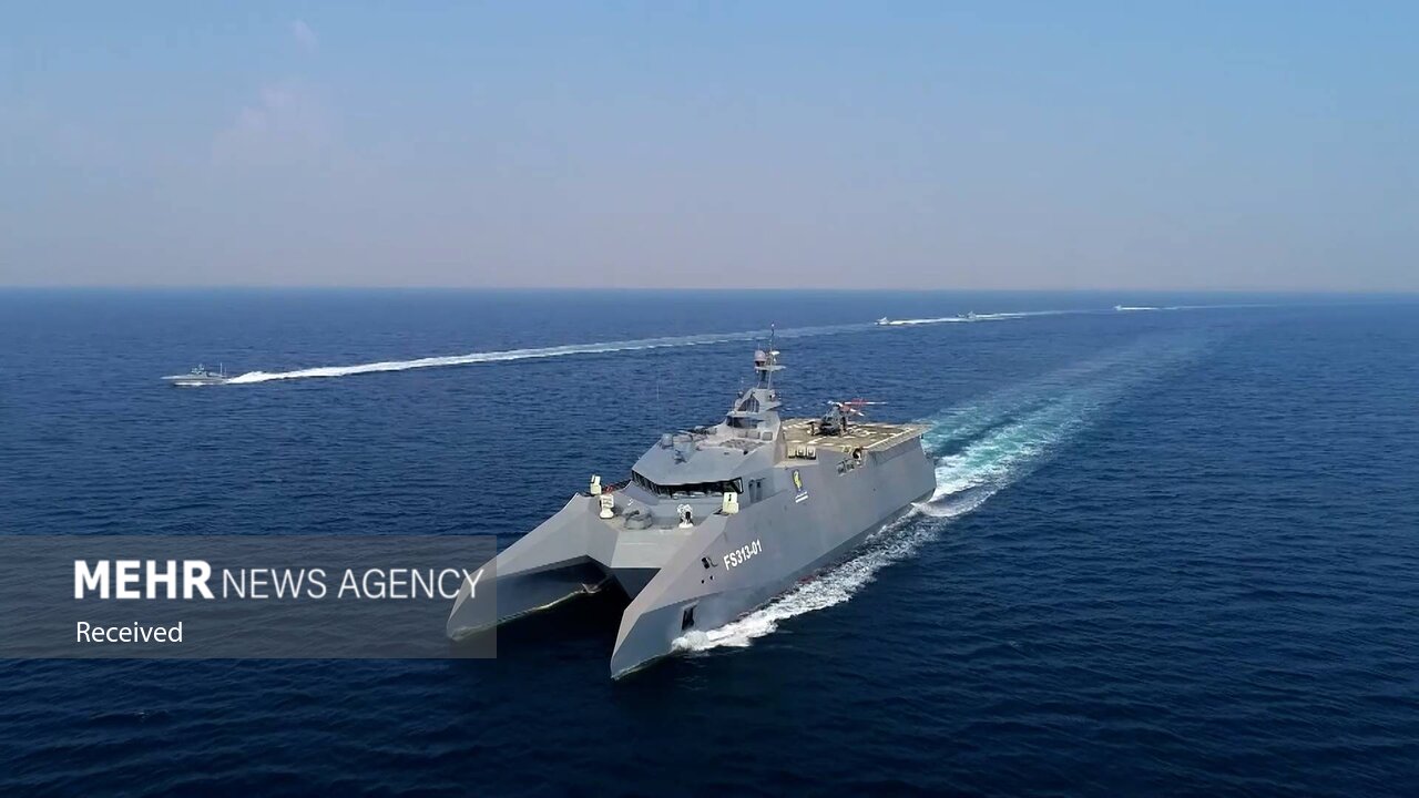 رزمایش نیروی دریایی سپاه در خلیج فارس