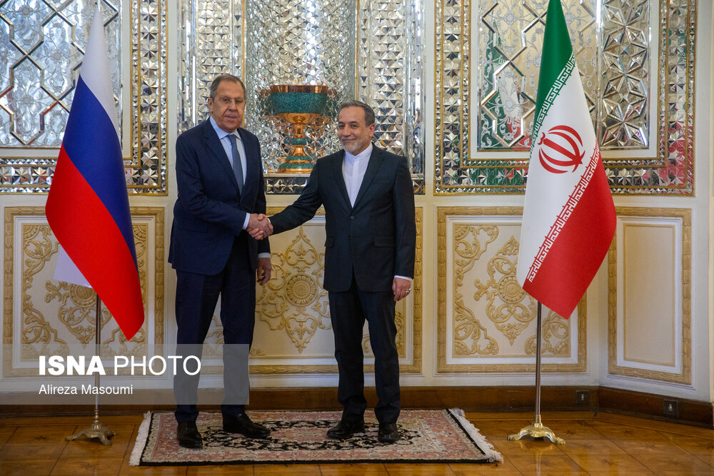 دیدار وزیر خارجه روسیه با وزیر امور خارجه ایران