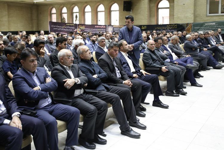حضور رئیس‌جمهور در مراسم ختم مادر محمد صادق طیار