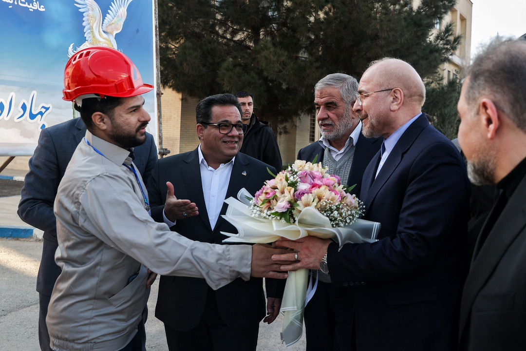 مراسم افتتاح کارخانه «فولادسازی۲» 