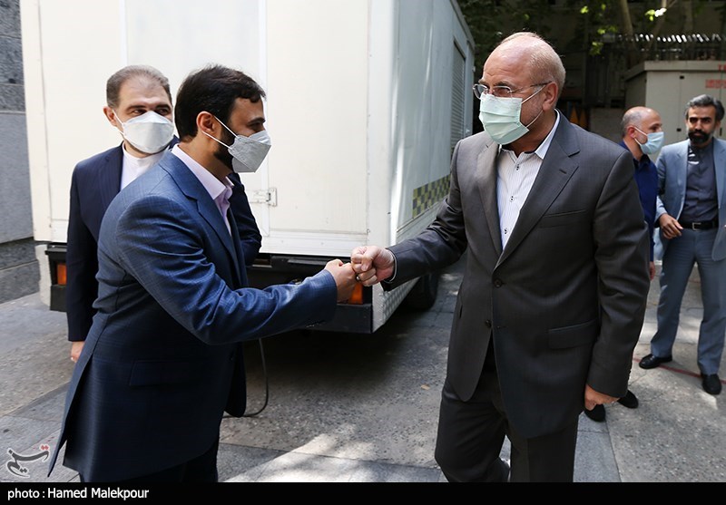 مراسم رونمایی از پلتفرم همدم با حضور قالیباف