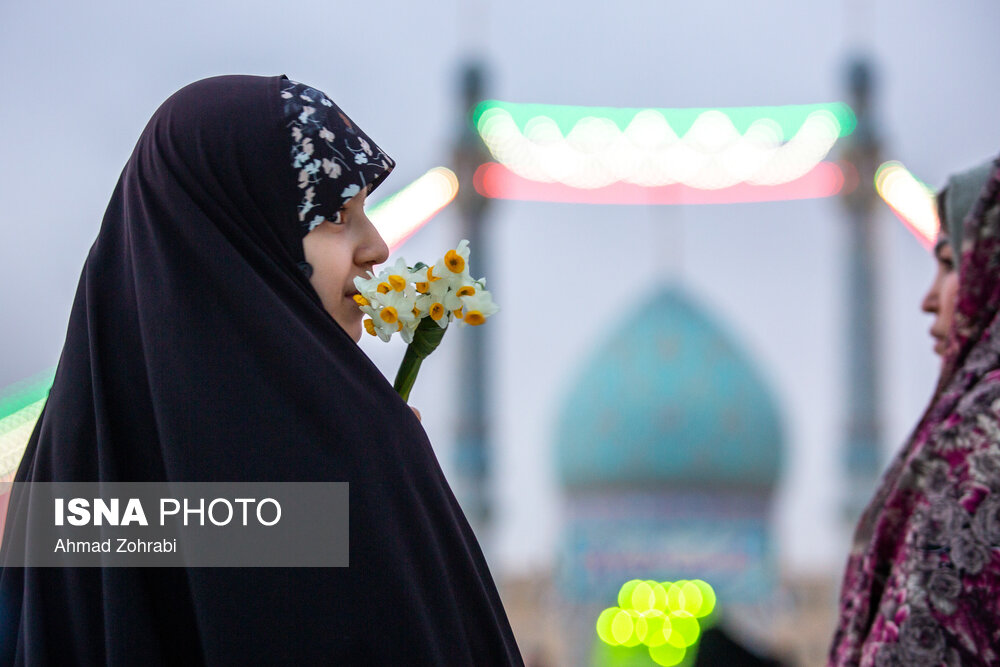 شب نیمه شعبان در مسجد مقدس جمکران