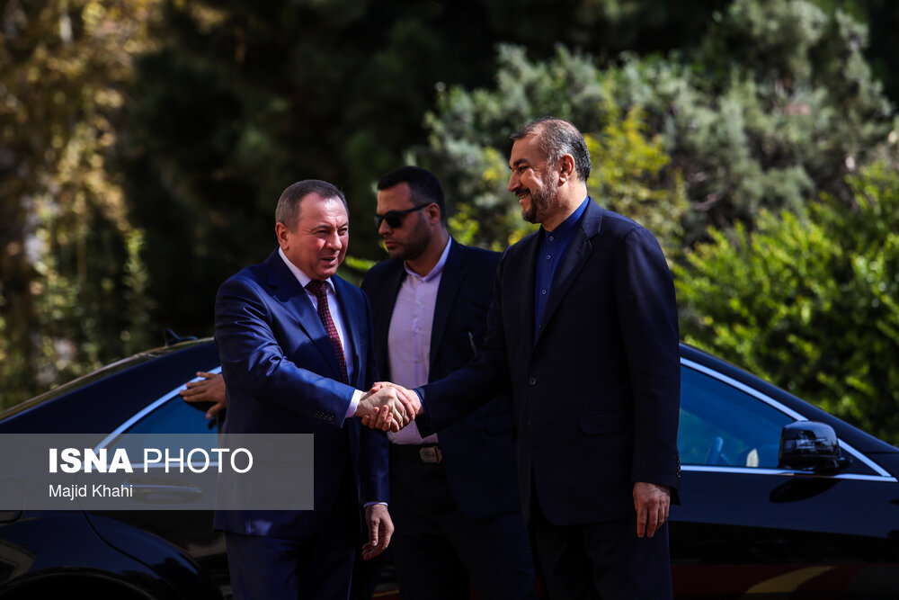 دیدار وزیر خارجه بلاروس با امیر عبداللهیان