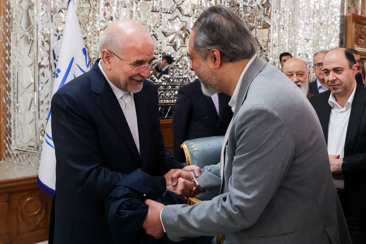 دیدارهای نوروزی جمعی از مسئولان نظام با قالیباف